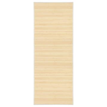 Vloerkleed Bamboe Naturel | Tweedekansje | OP=OP, Beige, 200 cm of meer, Natuurlijk, Zo goed als nieuw