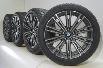 BMW 2 serie 3 serie 4 serie G20 G21 G22 G42 790M 18 inch vel, 18 inch, Gebruikt, Velg(en), Winterbanden
