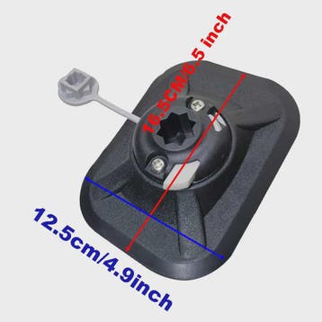 Veelzijdige Bootmontage Kit: Houder voor GPS, Camera, Visvin, Verzenden, Nieuw