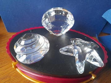 Swarovski - Beeldje - Schelpen (3) - Kristal