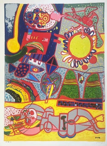 Corneille (1922-2010) - Féérie Brésilienne