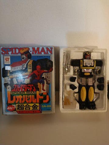 Popy - Speelgoed robot Leopardon Spider man GA-89 -