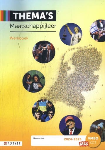 Themas Maatschappijleer vmbo kgt 6.0 werkboek 9789402084542, Boeken, Zo goed als nieuw