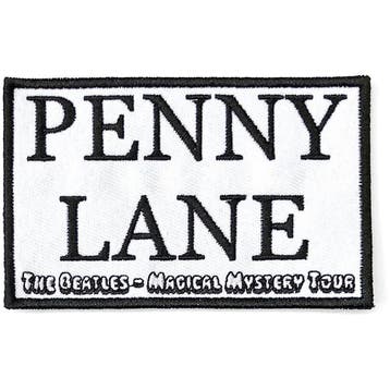 The Beatles - Penny Lane - patch officiële merchandise, Ophalen of Verzenden, Nieuw, Kleding