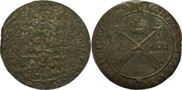 Öre 1629, Schweden Gustav Ii Adolf 1611-1632, Verzenden