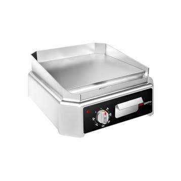 GGM Gastro | Elektrische bakplaat - 2,5kW - Glad | EBPE400GL, Verzenden, Nieuw in verpakking, Fornuis, Frituur en Grillen