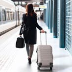 Harde Kofferset Rome - 3-Delig - ABS - Champagne, Sieraden, Tassen en Uiterlijk, Koffers, Verzenden, Nieuw