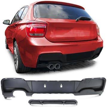 Diffuser BMW 1 Serie F20 F21 11-15 Mat Zwart, Ophalen of Verzenden, Nieuw