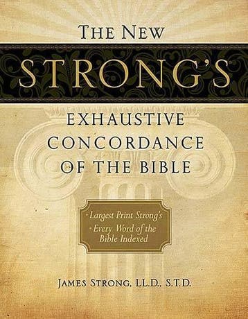 The New Strongs Exhaustive Concordance of the Bible: Every, Boeken, Verzenden, Nieuw