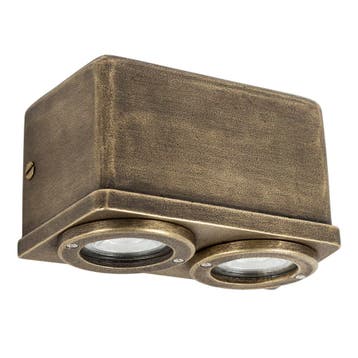 Spectre Muurlamp Brons Buitenverlichting, Verzenden, Nieuw