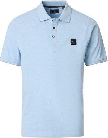 CASAMODA Polo Jersey Tipping Lichtblauw maat 4XL Heren, Kleding | Heren, Verzenden, Nieuw, CASAMODA