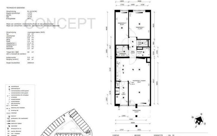 Te huur: Appartement Odysseestraat in Almere, Huizen en Kamers, Huizen te huur, A++, Flevoland, Appartement