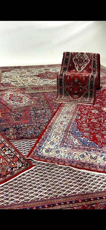 20% korting op alle handgeknoopte Sarouks - Perzisch tapijt, Modern, Eclectisch, Klassiek, Landelijk, Vintage, Ophalen of Verzenden