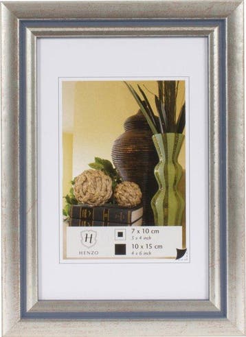 Henzo Fotolijst - Artos - Fotomaat 10x15 cm - Grijs, Nieuw