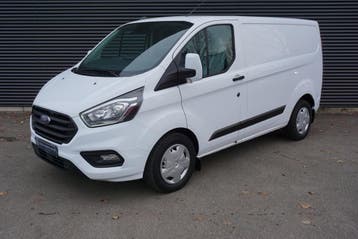 Ford Transit Custom 131pk Automaat L1H1 Trend Apple Carplay, Automaat, Stof, Gebruikt, Wit