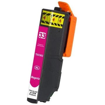 Huismerk Epson 33XL (T3363) cartridge magenta, Verzenden, Nieuw, Huismerk