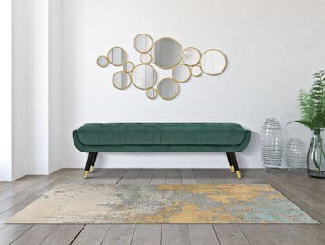 WANDPANEEL MET SPIEGELS CM 100X2,3X51,5, Ophalen of Verzenden, Nieuw