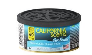 California Scents Luchtverfrisser Fresh Linen Blikje 42gr, Verzenden
