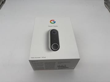 Google Nest Hello Videodeurbel - WiFi deurbel met camera -, Verzenden, Nieuw