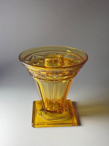 Ankerglas Bernsdorf - Hans Popella - Vaas - ART DECO -