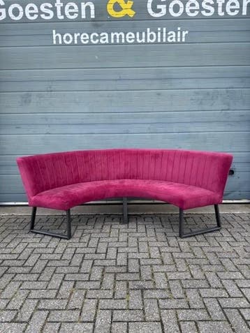 Horeca Bank Rond – B254 Vintage/Café, Ophalen, Nieuw