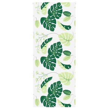 vidaXL Doucherolgordijn 100x240 cm stofbreedte 96 cm, Verzenden, Nieuw, Groen