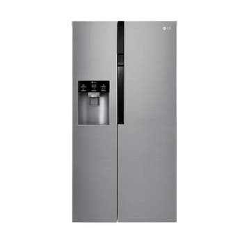 LG GSL560PZXV Amerikaanse Koelkast | RVS | JouwKlimaatkast, 200 liter of meer, 60 cm of meer, Refurbished, Met vriesvak