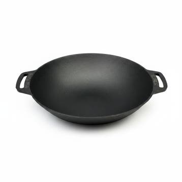 Valhal Outdoor wokpan 42x36x9cm | Retourdeal 45% korting, Huis en Inrichting, Keuken | Potten en Pannen, Verzenden, Nieuw