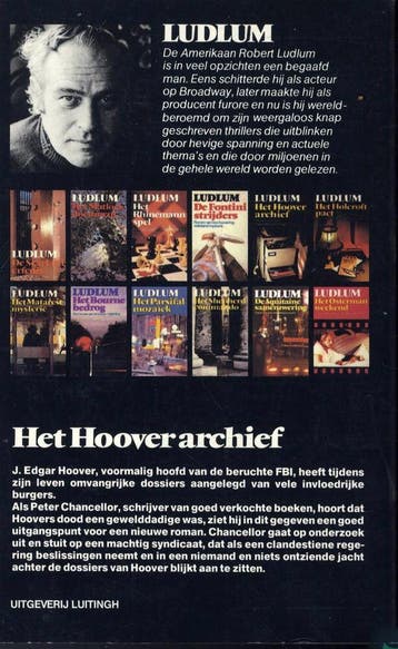 Het Hoover archief 9789024519712 Ludlum, Verzenden, Gelezen, Ludlum