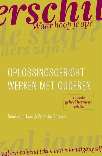 Oplossingsgericht werken met ouderen - René den Haan, Verzenden, Zo goed als nieuw, René den Haan