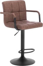 24goodz Barkruk met Draaibare Rugleuning - Ergonomisch Ontwe, Huis en Inrichting, Barkrukken, Verzenden, Nieuw