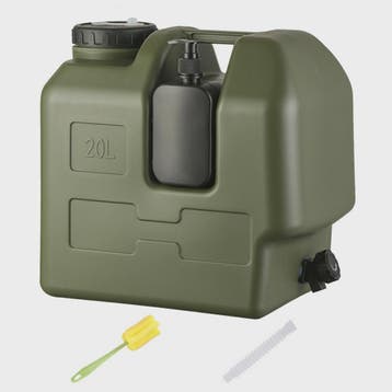 20L Draagbare Watercontainer met Kraan - Ideaal voor Camping, Verzenden, Nieuw