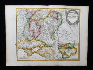 Europa - Oost-Europa / Rusland / Moskou / Scandinavië /, Boeken, Atlassen en Landkaarten, Nieuw