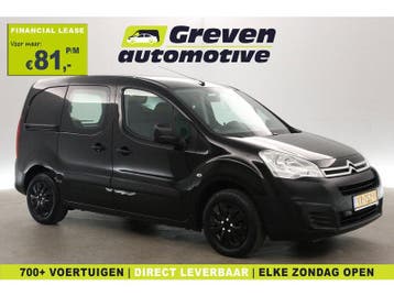 Citroën Berlingo 1.6 HDI | Clima | Cruise | Trekhaak |, Euro 5, Citroën, Zwart, Nieuw