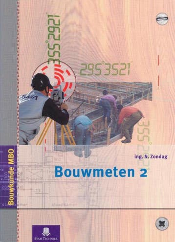 Bouwmeten / 2 / Bouwkunde MBO - N. Zondag 9789040101632, Boeken, Verzenden, Gelezen, N. Zondag