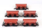Fleischmann H0 - Modeltrein goederenwagon (5) - Vijf, Nieuw