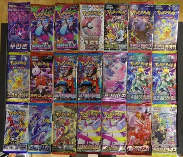 Pokémon - 21 Booster pack - Packs Set 151 Paldean Surging, Nieuw