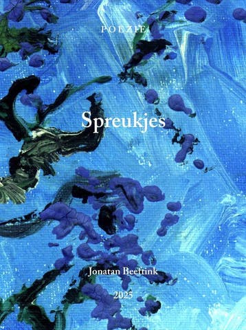 Spreukjes | Jonatan Beeftink | Nieuw, Ophalen of Verzenden, Nieuw, Jonatan Beeftink