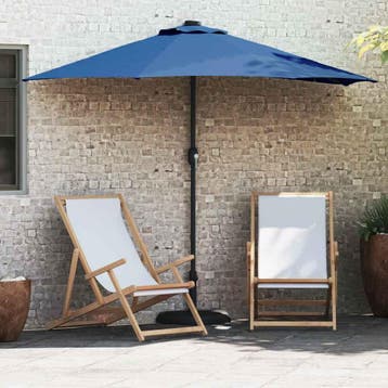 vidaXL Tuinparasol 294 x 150 x 224 cm Polyester en staal, Verzenden, Nieuw, 1 tot 2 meter