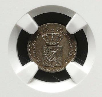 Duitsland, Beieren Ludwig II der Deutsche. Kreuzer 1871 -