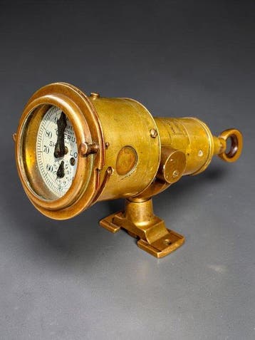 Maritieme objecten - 1912s Walkers Cherub Mark II Brass
