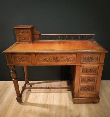 Bureau - Simil Pelle - Italiaanse intagli-bureau
