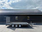 Hulco Terrax 394 x 184 cm machine transsporter BJ 2018, Auto diversen, Aanhangers en Bagagewagens, Ophalen, Gebruikt