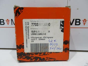 KTM 250 SX-F Tandwiel 7703301200, Motoren, Ophalen of Verzenden, Nieuw