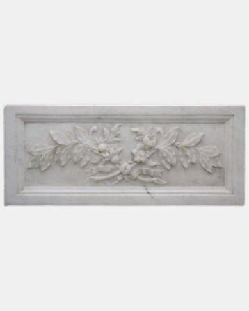 Paneel - Calacatta marmer - 35,2 cm lang, Antiek en Kunst, Antiek | Keramiek en Aardewerk