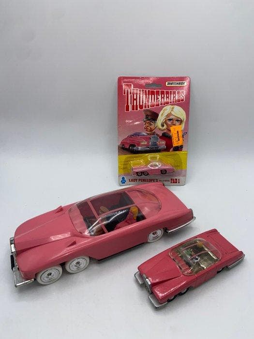Thunderbirds - 3 Toy - Matchbox / Vivid Imaginations - 1990, Antiek en Kunst, Antiek | Overige Antiek