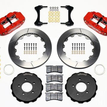 Wilwood Narrow Superlite 6R Front Hat Kit 12.88in Red, Ophalen of Verzenden, Nieuw