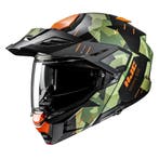 HJC i80 Roki Zwart Groen Oranje Adventure Motorhelm, Motoren, Kleding | Motorhelmen, Nieuw met kaartje, HJC, Heren, Offroadhelm