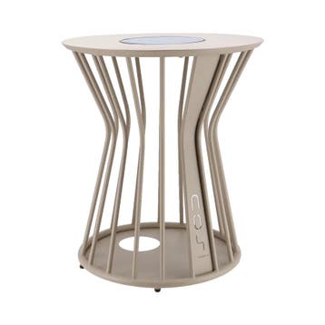 Cosilumia rond sandy beige Ø 52 × 60 cm - bijzettafel, Huis en Inrichting, Tafels | Bijzettafels, Nieuw