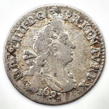 Frankrijk. Louis XIV (1643-1715). 4 Sols 1691-D, Lyon